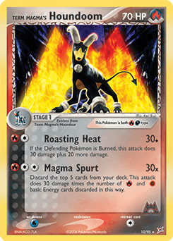 Team Magma's Houndoom