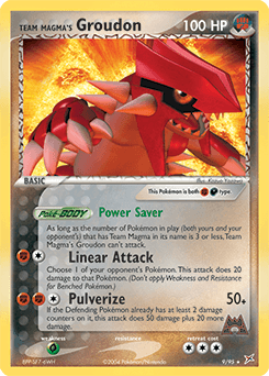 Team Magma's Groudon